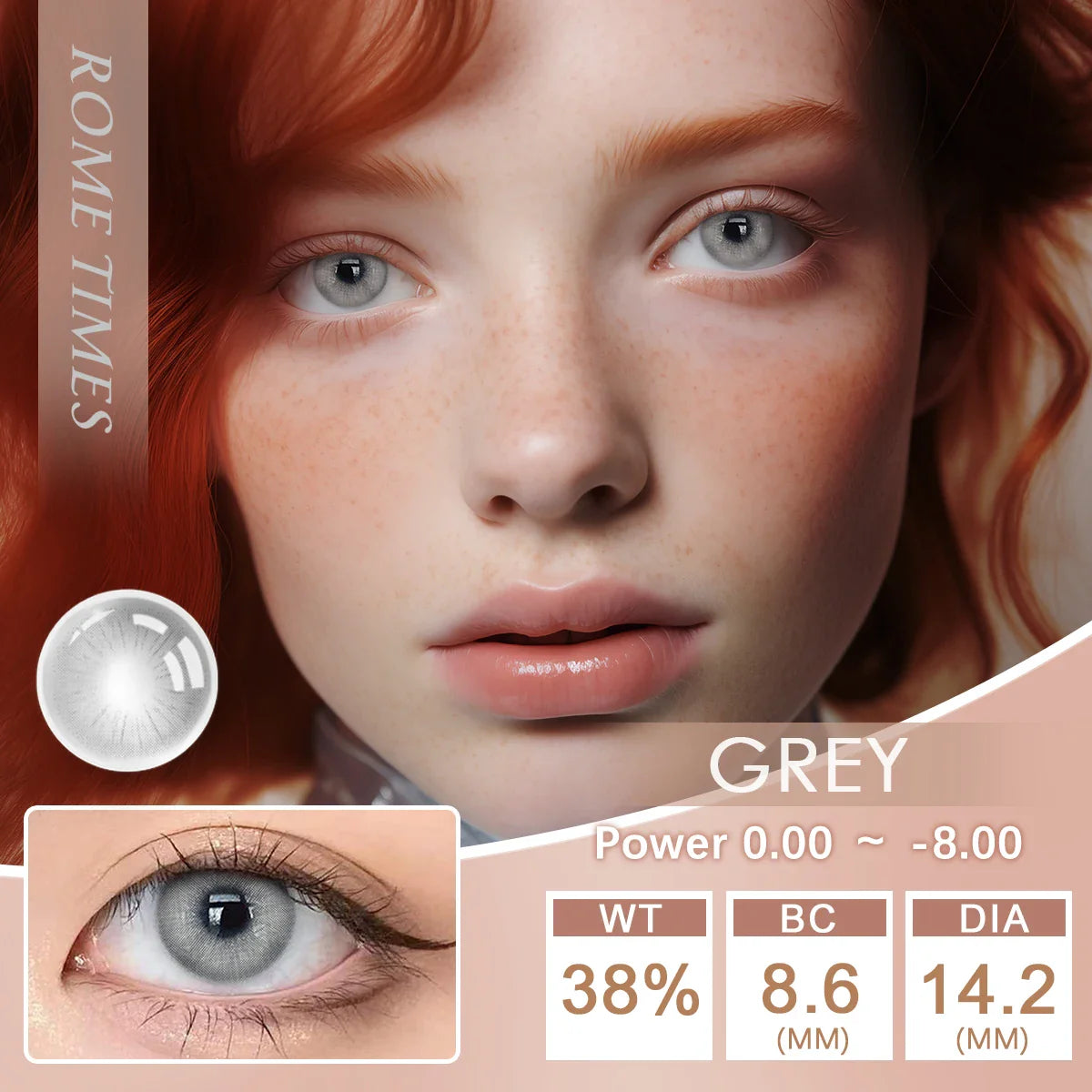 qgtao Hot Sale Natural Colored Contact Lenses Half Year Color Contact Lenses Multicolored Colored Contact Lens Blue Eye Lens