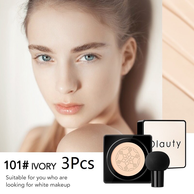 New Mushroom Head Air Cushion BB Cream Foundation Concealer Whitening Makeup Cosmetics Waterproof Face Base Tone Air-permeable