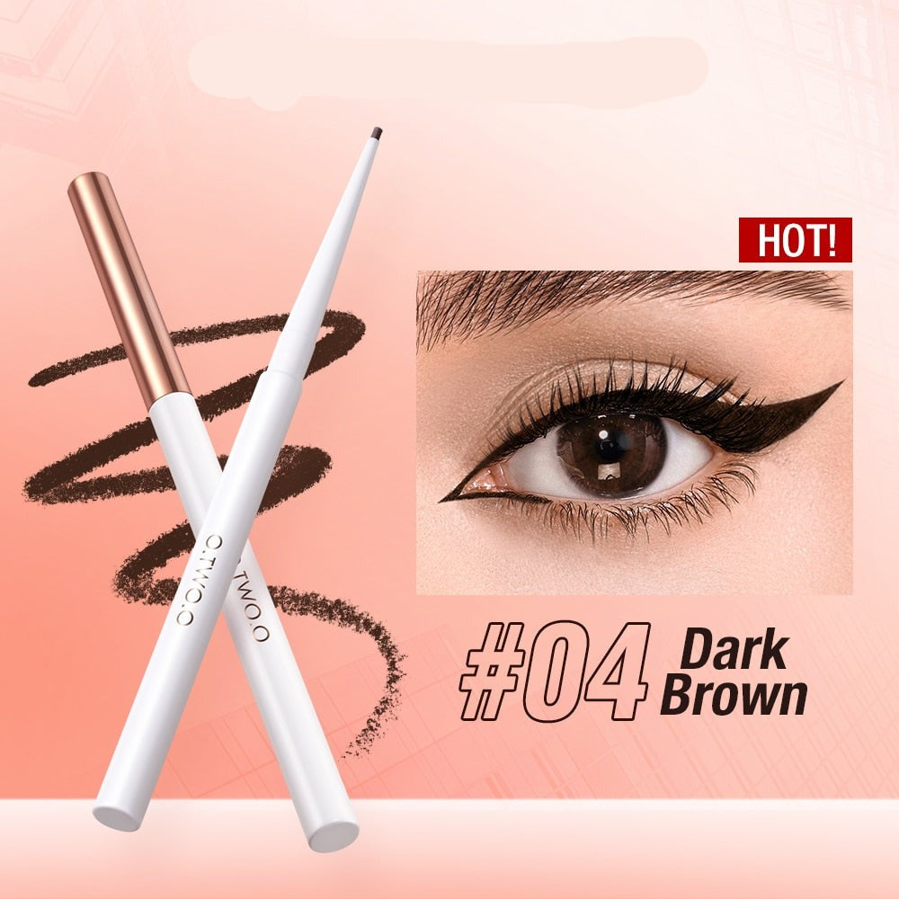 Eyeliner Pencil  Eye Liner Gel Waterproof Long-Lasting 1.0MM Ultra-slim Eye Liner Colored Makeup for Eyes Cosmetics Tool