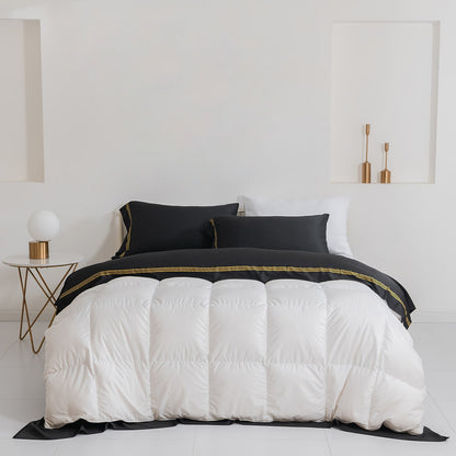 Yeknu Summer Luxury Solid Color Summer Fitted Sheet Set Mattress Cover Pillowcase Flat Bedding Queen King Size for Home Decor
