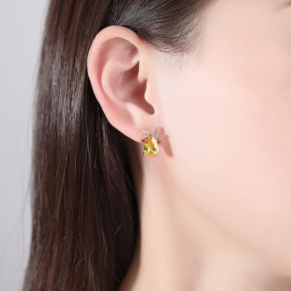 Cute Christmas Elk Dangle Earrings For Women Charm Xmas Deer Star Bowknot Round Ball Drop Earring Girls New Year Party Jewelry