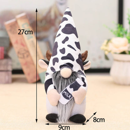 Halloween Gnome Plush Halloween Decoration for Home Handmade Faceless Dolls Gnome Ornaments Cute Elf Scandinavian Tomte Gnomes