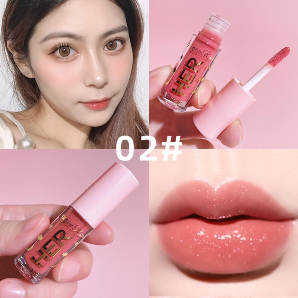 Moisturizing Mini Lip Gloss Oil Long Lasting Matte Air Lip Glaze Tint Sexy Red Shiny Liquid Lipsticks Makeup Cosmetics Jelly Lip