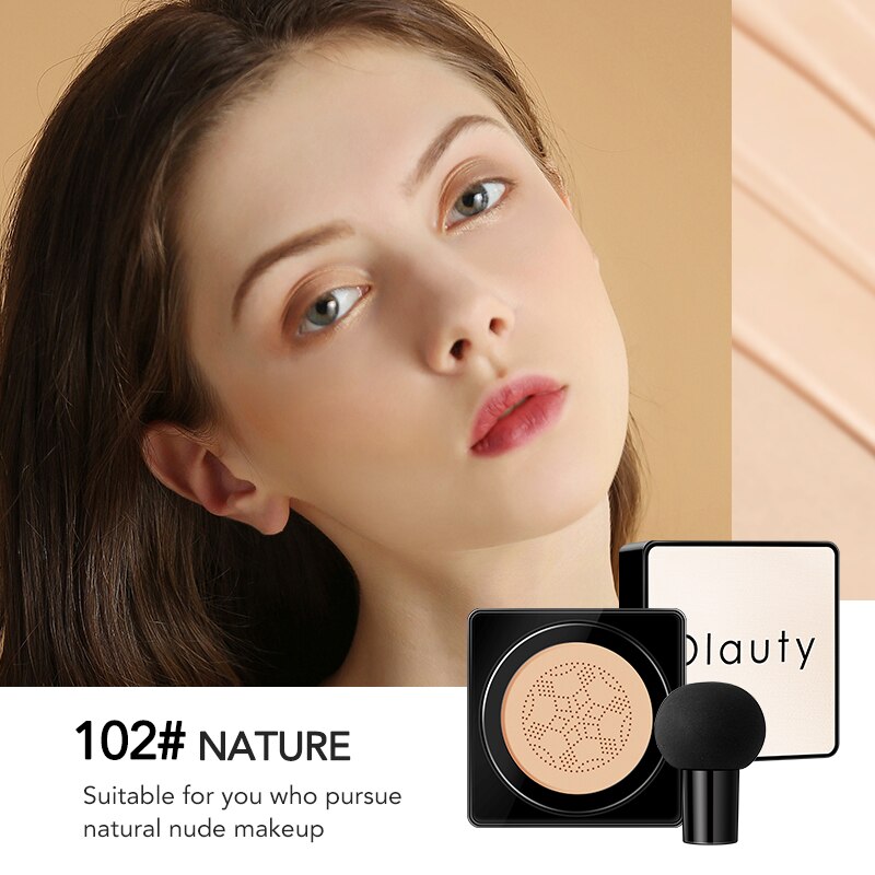 New Mushroom Head Air Cushion BB Cream Foundation Concealer Whitening Makeup Cosmetics Waterproof Face Base Tone Air-permeable