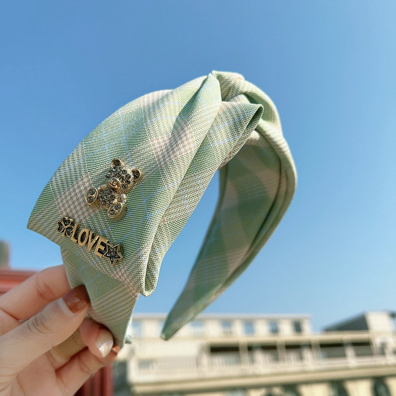 Solid Fabric Satin Hair Scarf Band Hairband for Women Girl Korea Headbands Fashion Accessorie