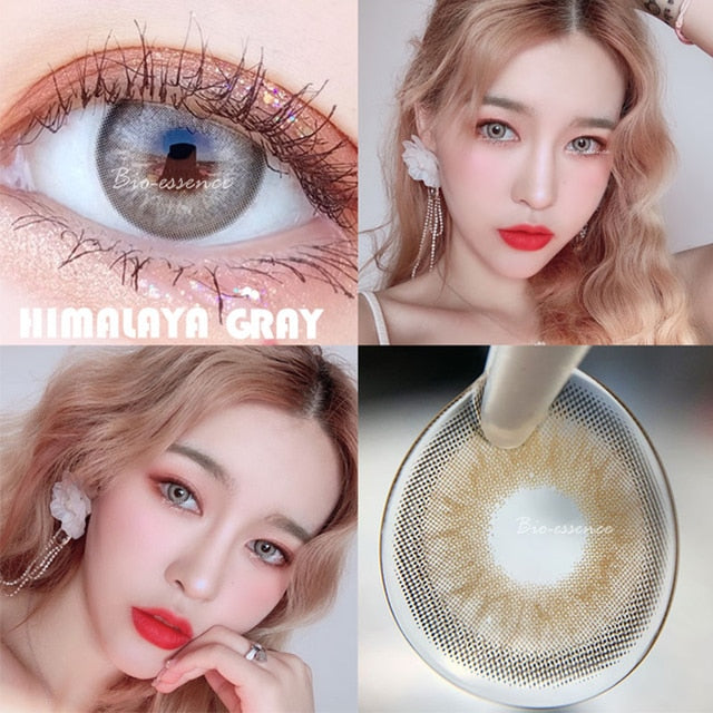 2Pcs/Pair Taylor DNA Colored Contact Lenses Colorful Beauty Cosmetic Contacts Natural Color Lens Eye Contact Blue Lenses