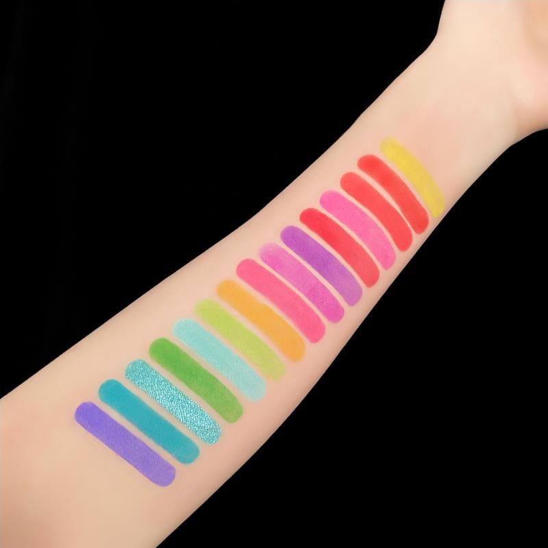 15-color Long-lasting Eyeshadow Palette Matte Eyeshadow Glitter Waterproof Colorful Eyeshadow Beauty Glazed Makeup Palette