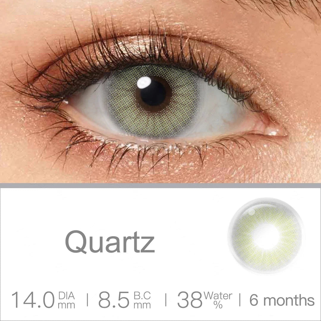 qgtao Natural Eye Color Lenses Color Contact Lenses For Eyes Gray Lens Colored Contact Lenses Beauty Pupils Eye Lenses