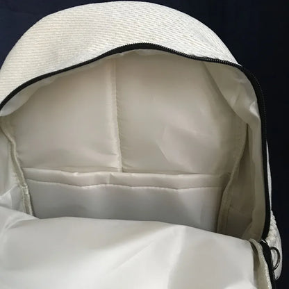 qgtao Y2k Womens Backpack Japanese Style Original Luxury School Backpacks Vintage Fashion Casual Chain Patchwork Aesthetic Bags