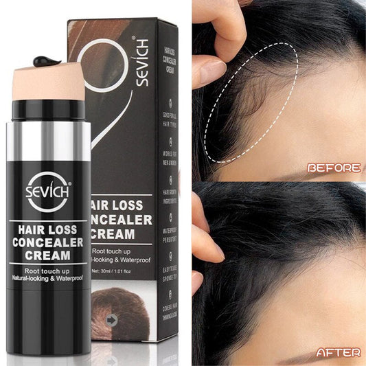 Hair Line Concealer Cream 5 Colors Instantly White Hair Root Cover Up Hairline Shadow Touch Up Powder Creamy 30ml