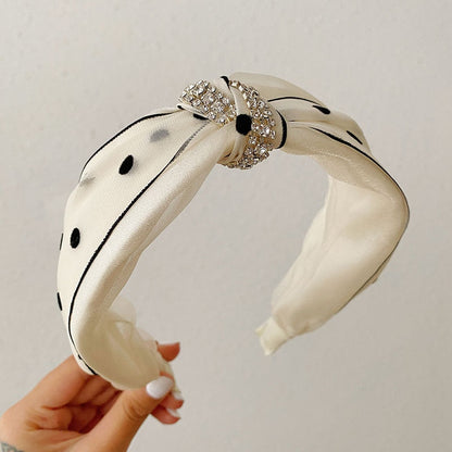 Solid Fabric Satin Hair Scarf Band Hairband for Women Girl Korea Headbands Fashion Accessorie