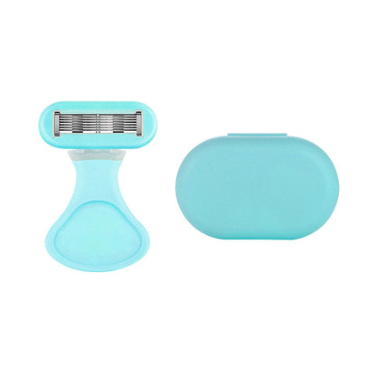 6 Layer Blades Razor Men Manual Shaver Women Female Razor for Unwanted Body Face Leg Bikini Safety Facial Hair Removal Razor