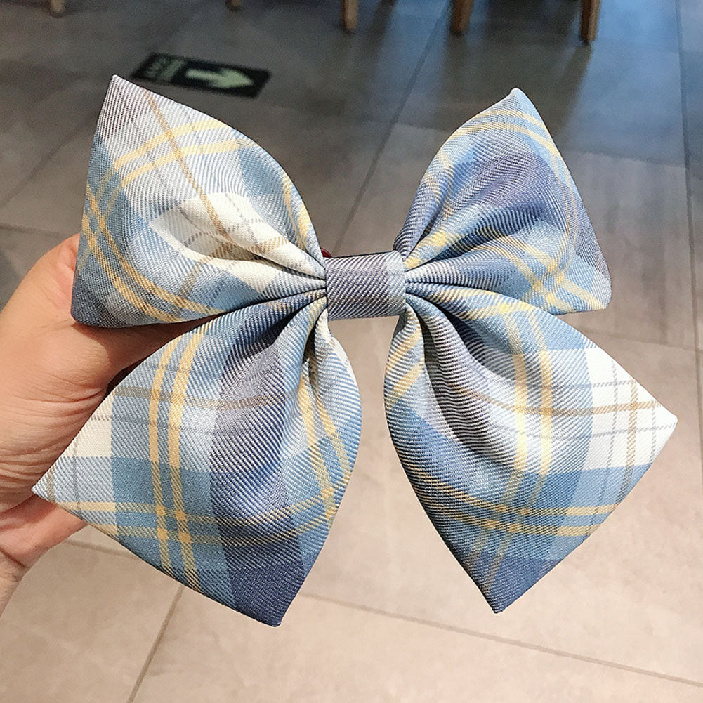 Wild Big Large Fashion Women Girls Hair Band Trendy Hairpin Casual Hair Clip Cute Ribbon Bow Ladies accessories Big Bow Barrette