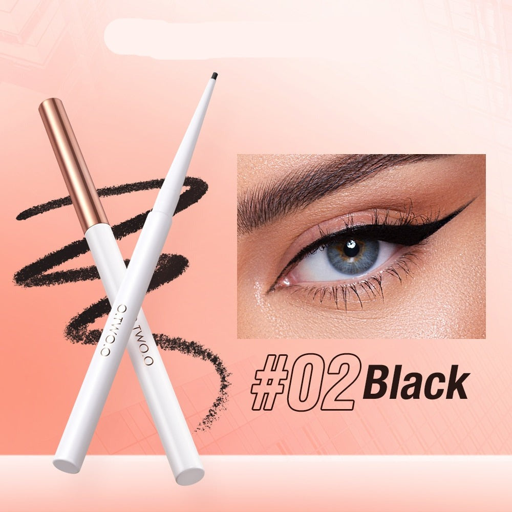 Eyeliner Pencil  Eye Liner Gel Waterproof Long-Lasting 1.0MM Ultra-slim Eye Liner Colored Makeup for Eyes Cosmetics Tool