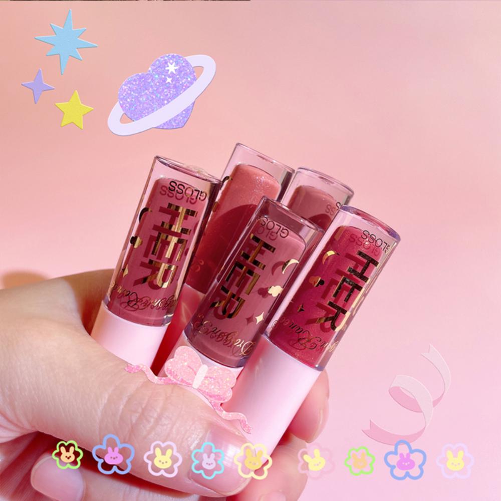 Moisturizing Mini Lip Gloss Oil Long Lasting Matte Air Lip Glaze Tint Sexy Red Shiny Liquid Lipsticks Makeup Cosmetics Jelly Lip