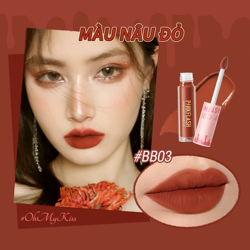 Waterproof Matte Liquid Lipstick Professional High Quality Long-lasting Lipgloss Women Lips Makeup Cosmetics