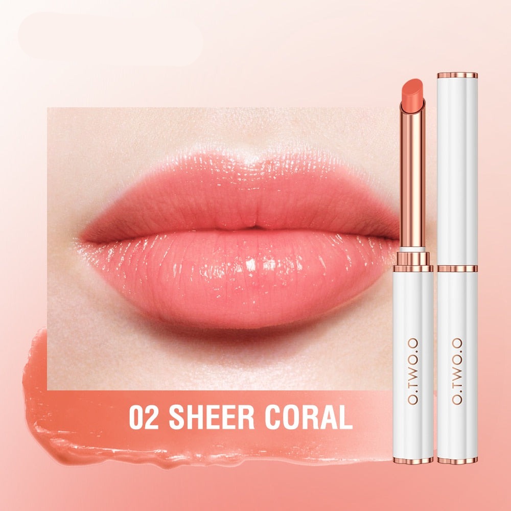 Matte lipstick long lasting 24h No Transfer Lip Tint Waterproof Lip Balm Moisture Nude 6g Lip Gloss For Woman Makeup