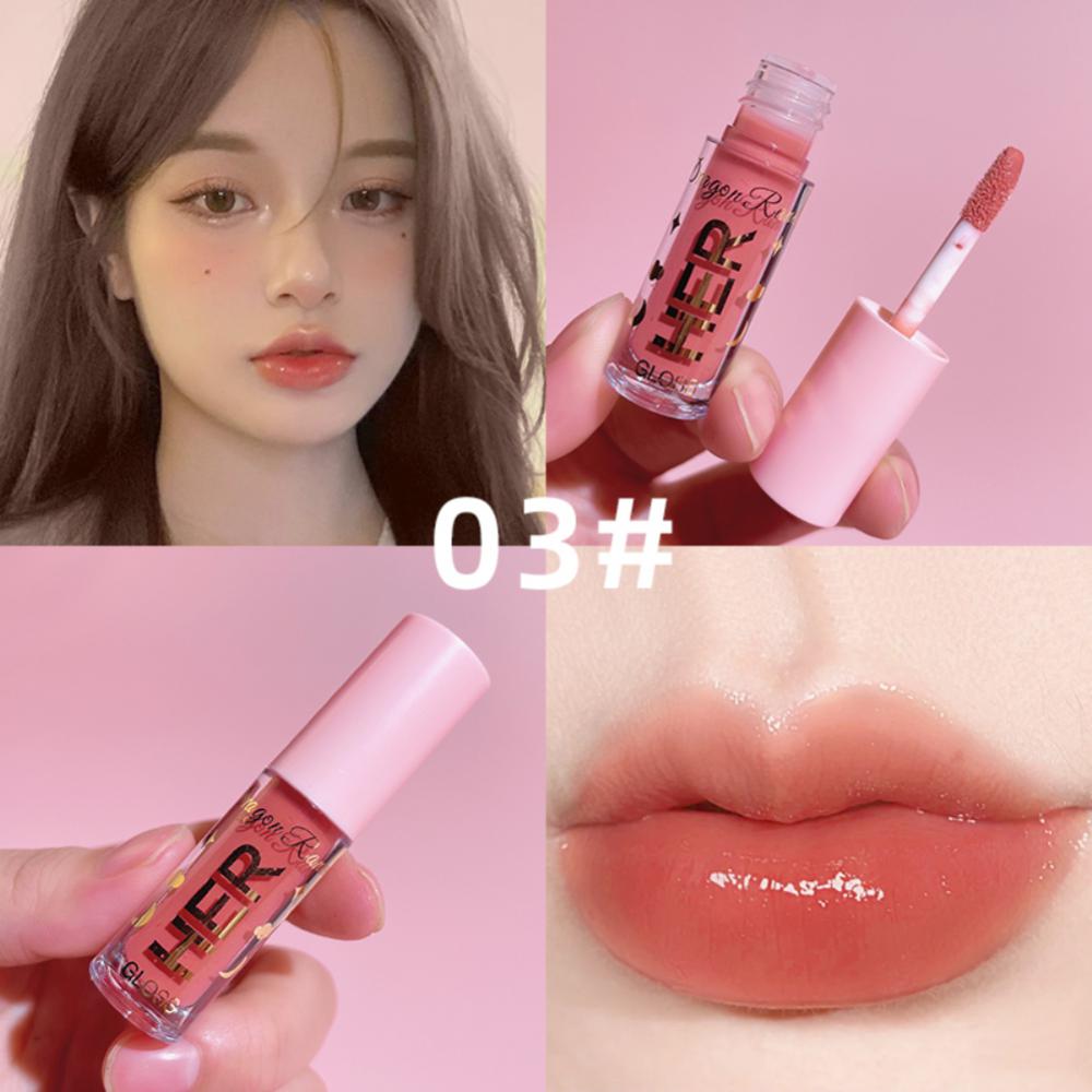 Moisturizing Mini Lip Gloss Oil Long Lasting Matte Air Lip Glaze Tint Sexy Red Shiny Liquid Lipsticks Makeup Cosmetics Jelly Lip