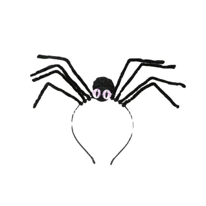 Halloween Spider Headdress Creative Funny Spider Performance Masquerade Dress Up Spider Headband Happy Helloween Party Decor