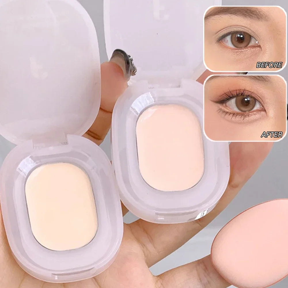 qgtao 4 Colors Contouring Highlighter Cream Mashed Potato Texture Waterproof 3D Face Illuminator High Gloss Lasting Facial Makeup