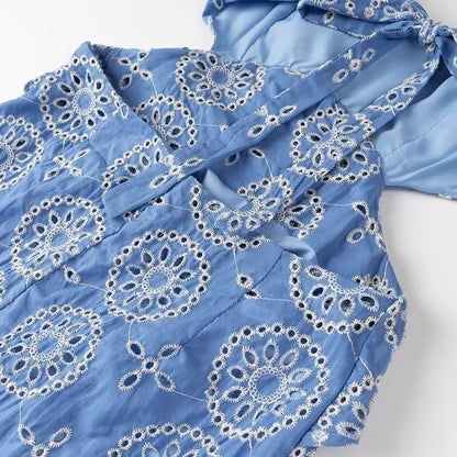 qgtao 2024 Women's Robe Embroidered Layered Dress Dresses on Sale Clearance Sexy Costume Long Femme Elegant Fashion Summer