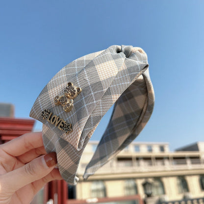 Solid Fabric Satin Hair Scarf Band Hairband for Women Girl Korea Headbands Fashion Accessorie