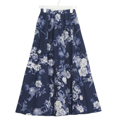 Summer Ethnic Style Cotton Linen Bohemian Streetwear Y2k Skirt Fashion Clothes Long Skirts Women Clothing Casual Vintage Elegant