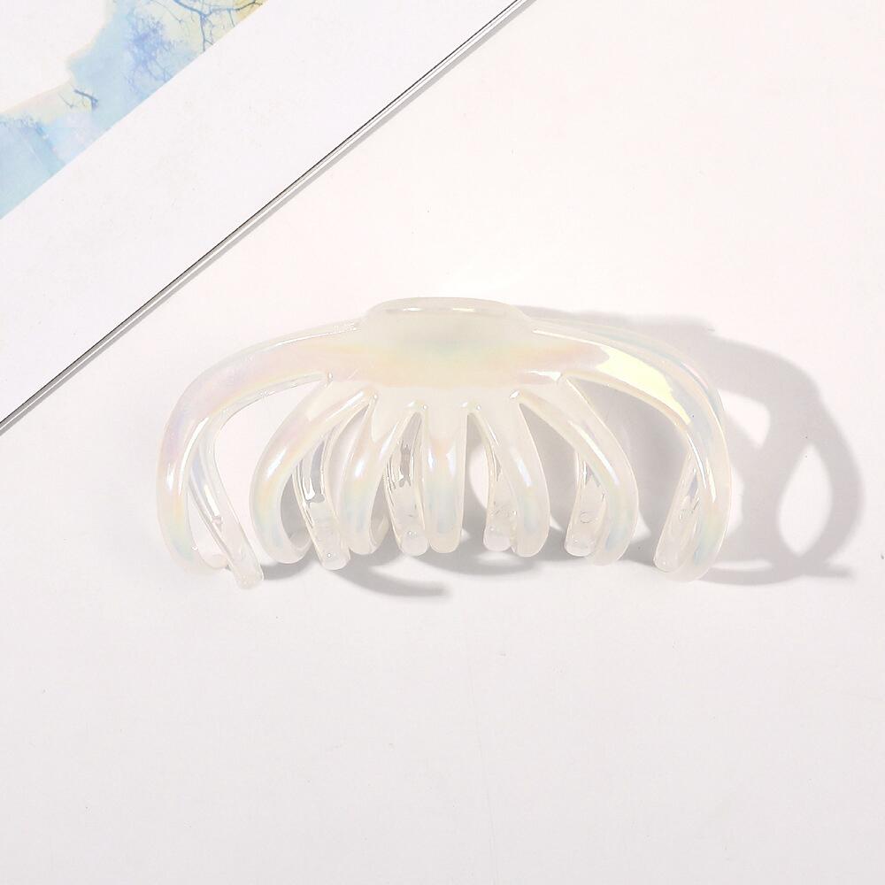 1PC Korean Solid Large Hair Claw Elegant Acrylic Hairpins Barrette Crab Hair Clips for Women Girls Headwear Hair Accessories