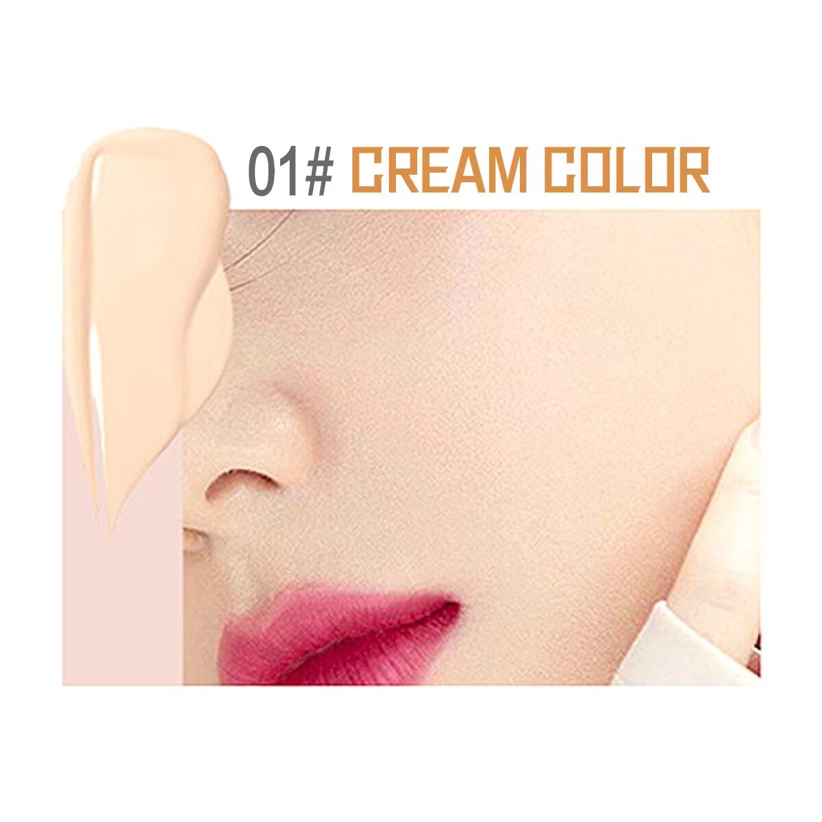 Clouds Bread Mousse Liquid Foundation Oil-control Moisturizing Smooth Long Lasting Waterproof Natural Facial Base Makeup Cream