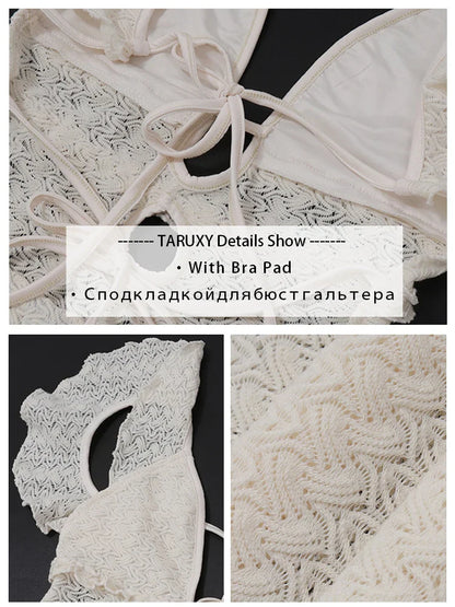 qgtao  Deep V Neck Sexy Dresses Women Sleeveless Slim High Waist Long Dress Femme Elegant Holiday Knitted Beach Dress Woman 2024