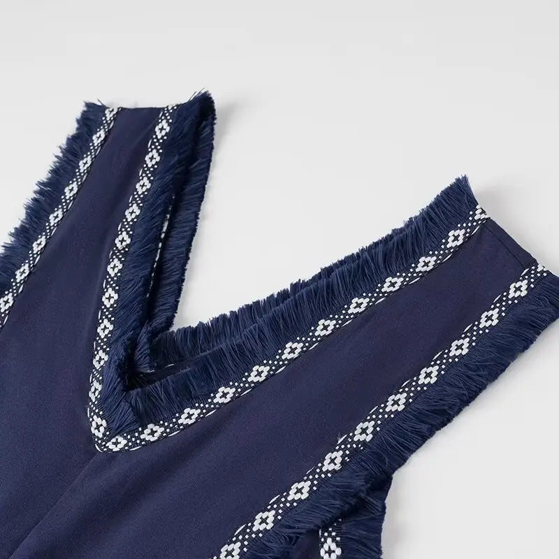 qgtao  2024 Women's Fringe Dress Dresses on Sale Clearance Sexy Costume Long Robe Femme Elegant Fashion Summer De Soiree