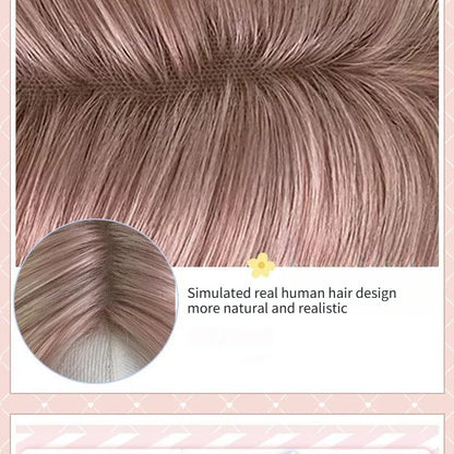 qgtao  -  Lolita Wig Pink Long Straight Cosplay Wig for Women Headband Synthetic Wigs Pelucas De Fiesta Wigs in Promotion Free Shipping
