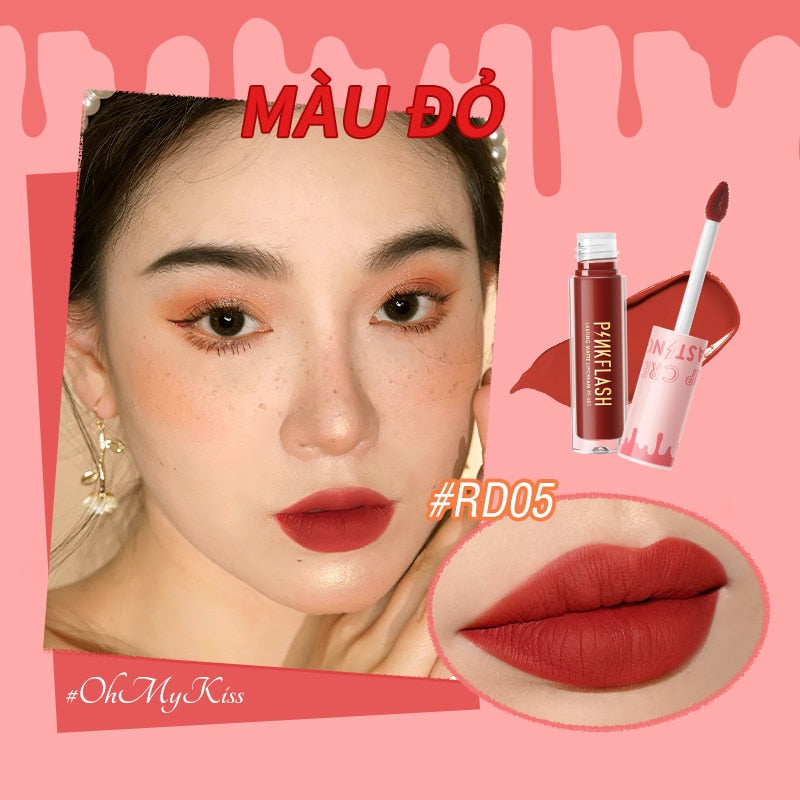 Waterproof Matte Liquid Lipstick Professional High Quality Long-lasting Lipgloss Women Lips Makeup Cosmetics