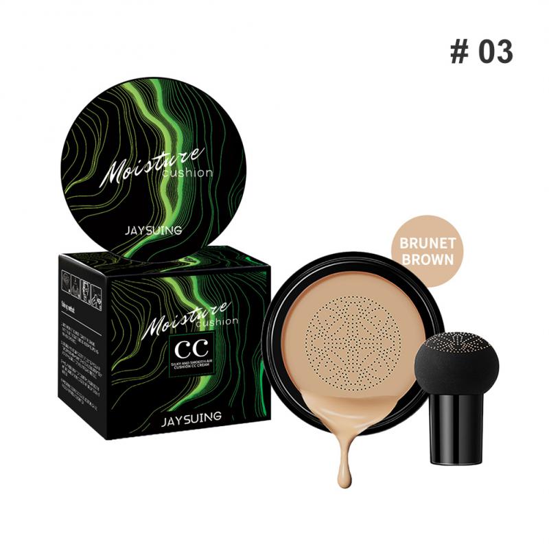 Foundation Mushroom Head Air Cushion CC Cream Waterproof Brighten Foundation Cream Women Base Makeup Face Korean Cosmetics