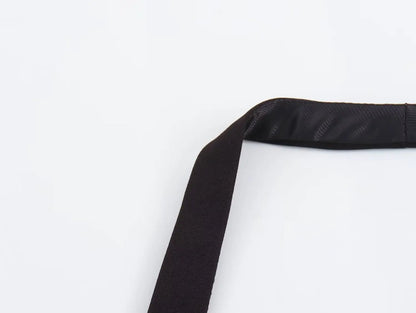 qgtao 2024  Women's Bow Halter Neck Top Official Store Traff Man Woman Clothing Y2k Clothes Corset Tanks