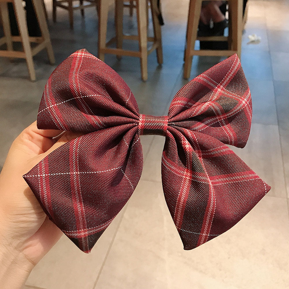 Wild Big Large Fashion Women Girls Hair Band Trendy Hairpin Casual Hair Clip Cute Ribbon Bow Ladies accessories Big Bow Barrette