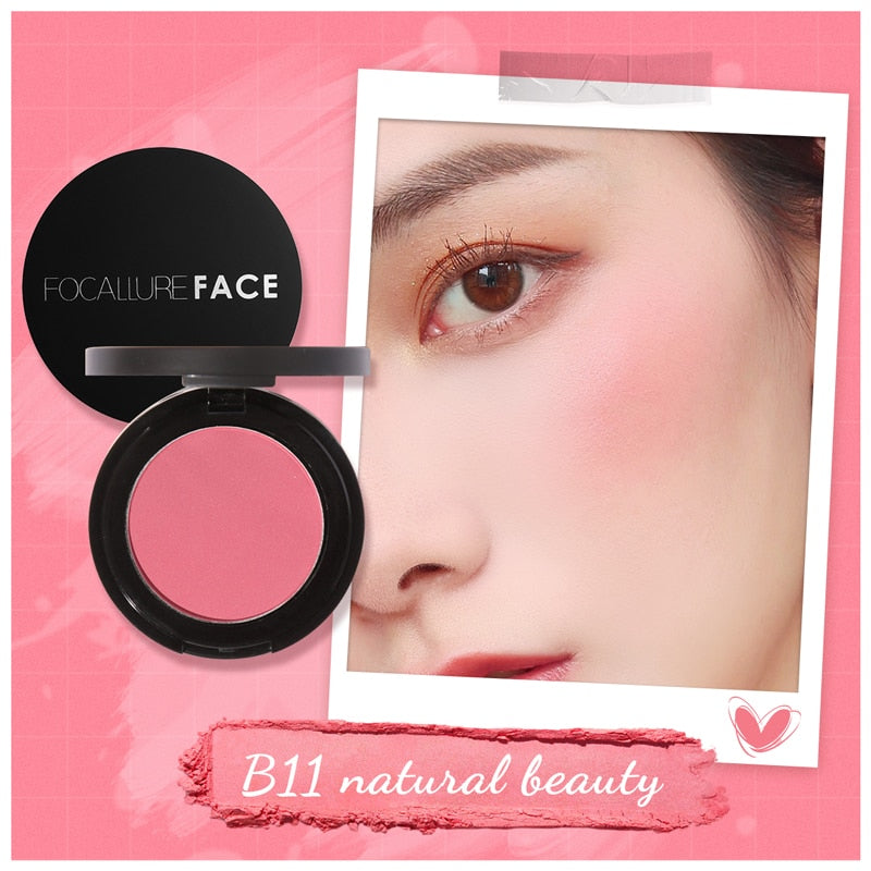 16 Colors Professional Minerals Blush Soft Smooth Face Powder Makeup Maquiagem