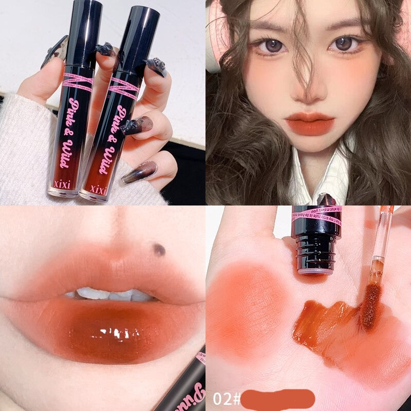 Hydration Mist Lip Gloss Watery Matte Lipgloss Waterproof Non-stick Smooth Liquid Lipstick Lip Makeup Longwear Velvet Lip Tint