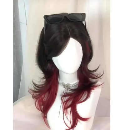 qgtao  -   Sweet Short Bob Wig for Women Lace Front Wigs Headband Summer Fresh Pink Blonde Short Hair Cosplay Pink Wig Lolita