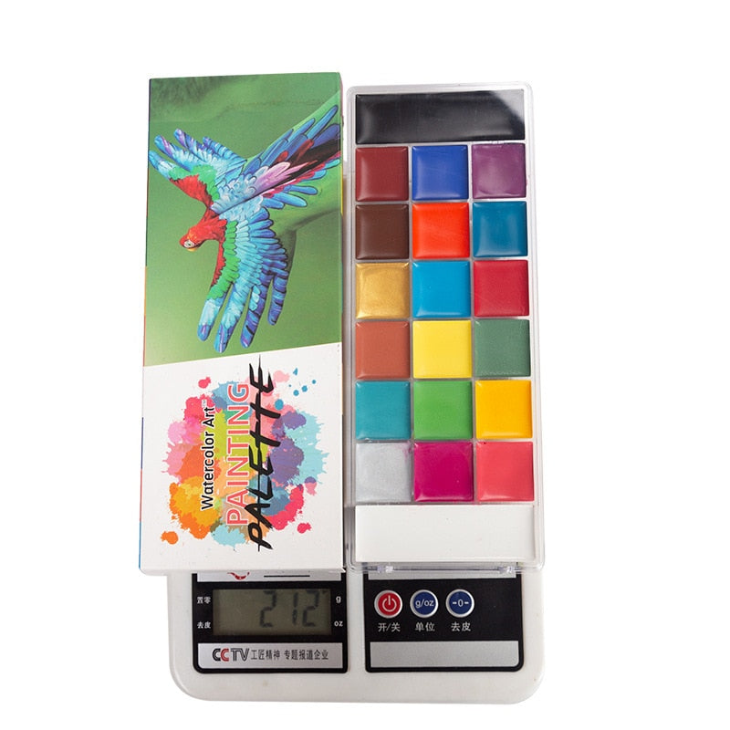 20 Colors Face Painting Oil Safe Kids Flash Tattoo Painting eye Art Make up Party Makeup Fancy Dress Beauty Palette