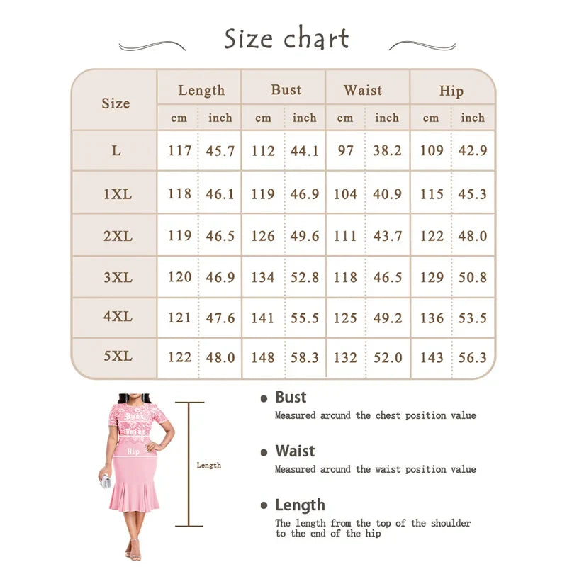 qgtao Plus Size Fashion Lace Splice Fishtail Dress Women's Sexy Skinny Round Neck Short Sleeve High Waist Elegant Party Dresses