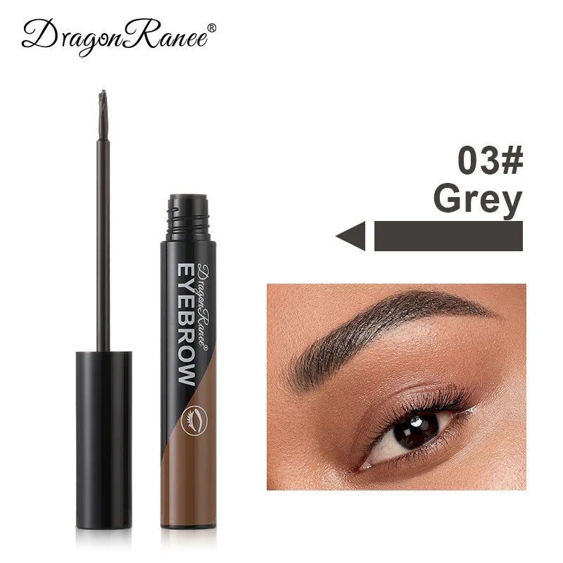 qgtao  -  Peel-off Eyebrow Gel Natural Brow Tattoo Black Brown Tint Makeup Waterproof Lasting Eye Brow Enhancers Liquid Gel Tear Wear Easy