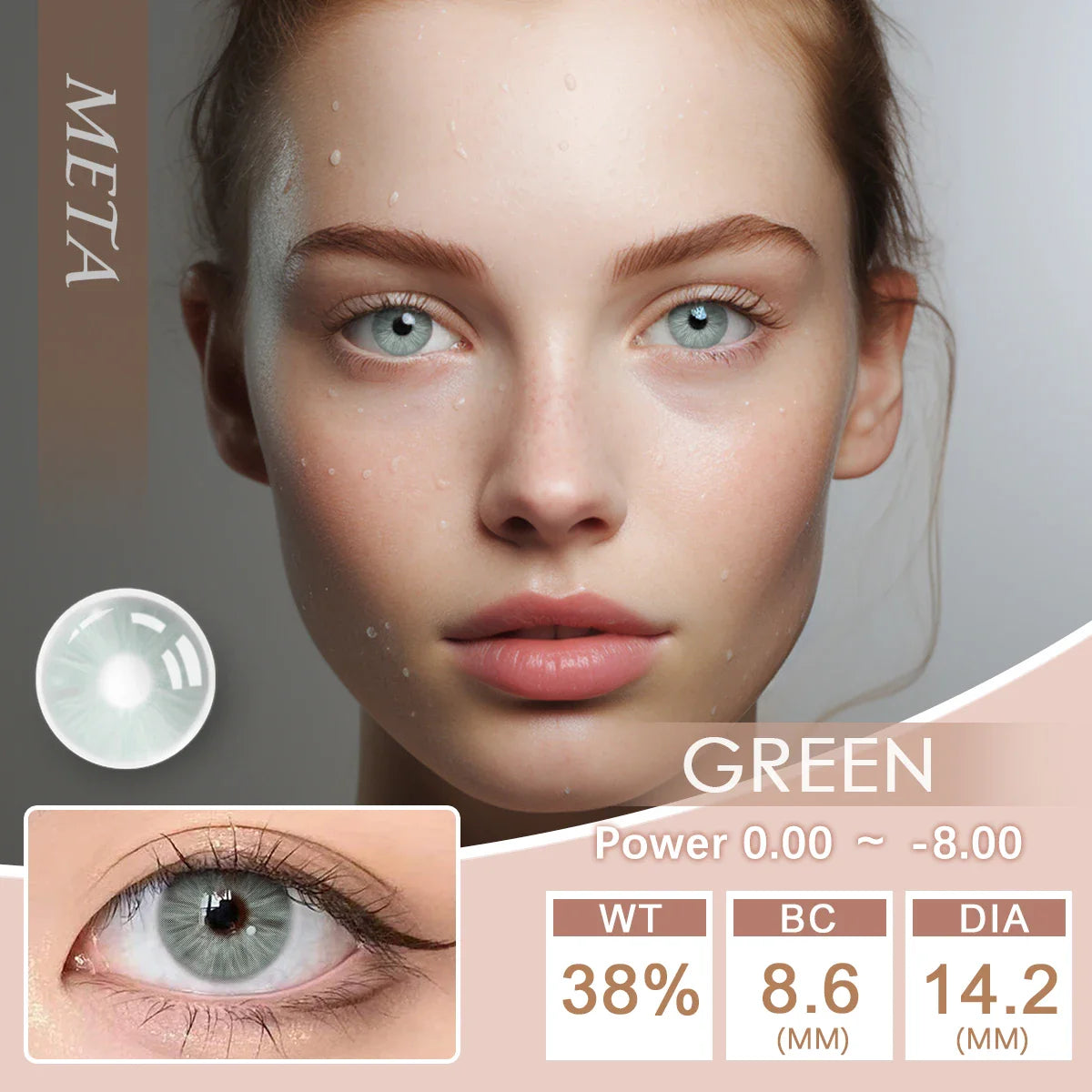 qgtao Hot Sale Natural Colored Contact Lenses Half Year Color Contact Lenses Multicolored Colored Contact Lens Blue Eye Lens