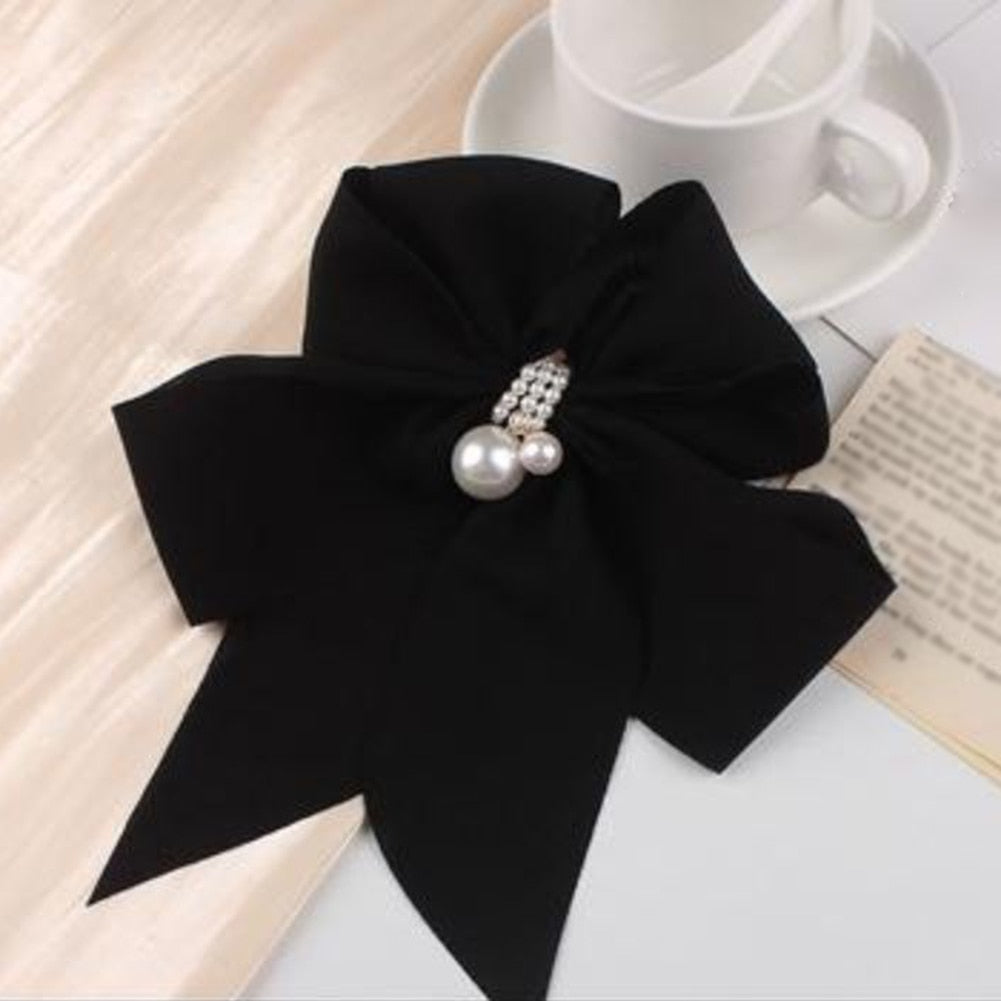 Wild Big Large Fashion Women Girls Hair Band Trendy Hairpin Casual Hair Clip Cute Ribbon Bow Ladies accessories Big Bow Barrette