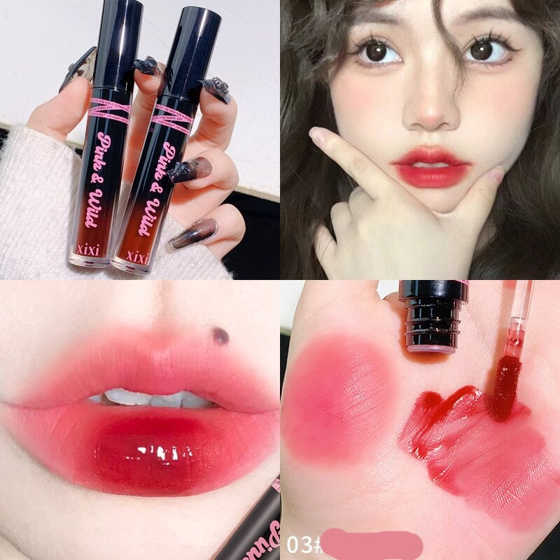 Hydration Mist Lip Gloss Watery Matte Lipgloss Waterproof Non-stick Smooth Liquid Lipstick Lip Makeup Longwear Velvet Lip Tint