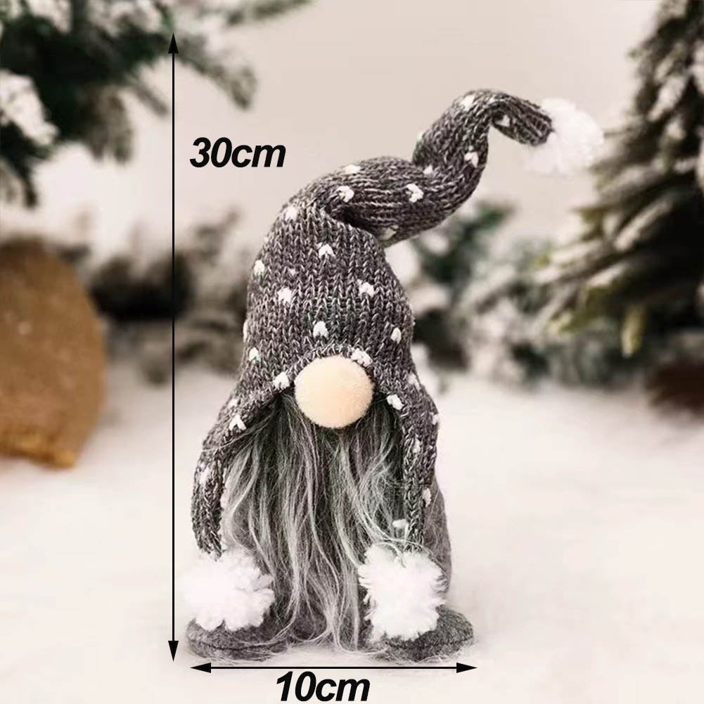 Halloween Gnome Plush Halloween Decoration for Home Handmade Faceless Dolls Gnome Ornaments Cute Elf Scandinavian Tomte Gnomes