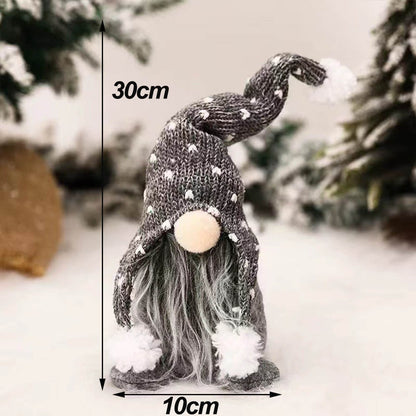 Halloween Gnome Plush Halloween Decoration for Home Handmade Faceless Dolls Gnome Ornaments Cute Elf Scandinavian Tomte Gnomes