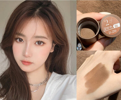Waterproof Hair Shadow Powder Makeup Hairline Dye Contour Stick Hair Root Edge Cover Natural Hairline Eyebrow Filling Pen 1PCS