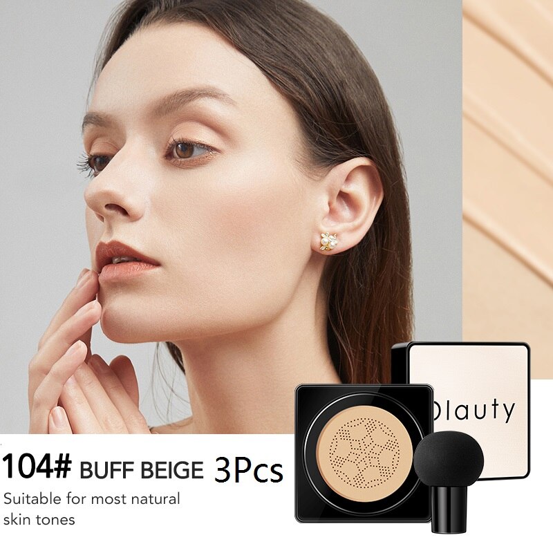 New Mushroom Head Air Cushion BB Cream Foundation Concealer Whitening Makeup Cosmetics Waterproof Face Base Tone Air-permeable