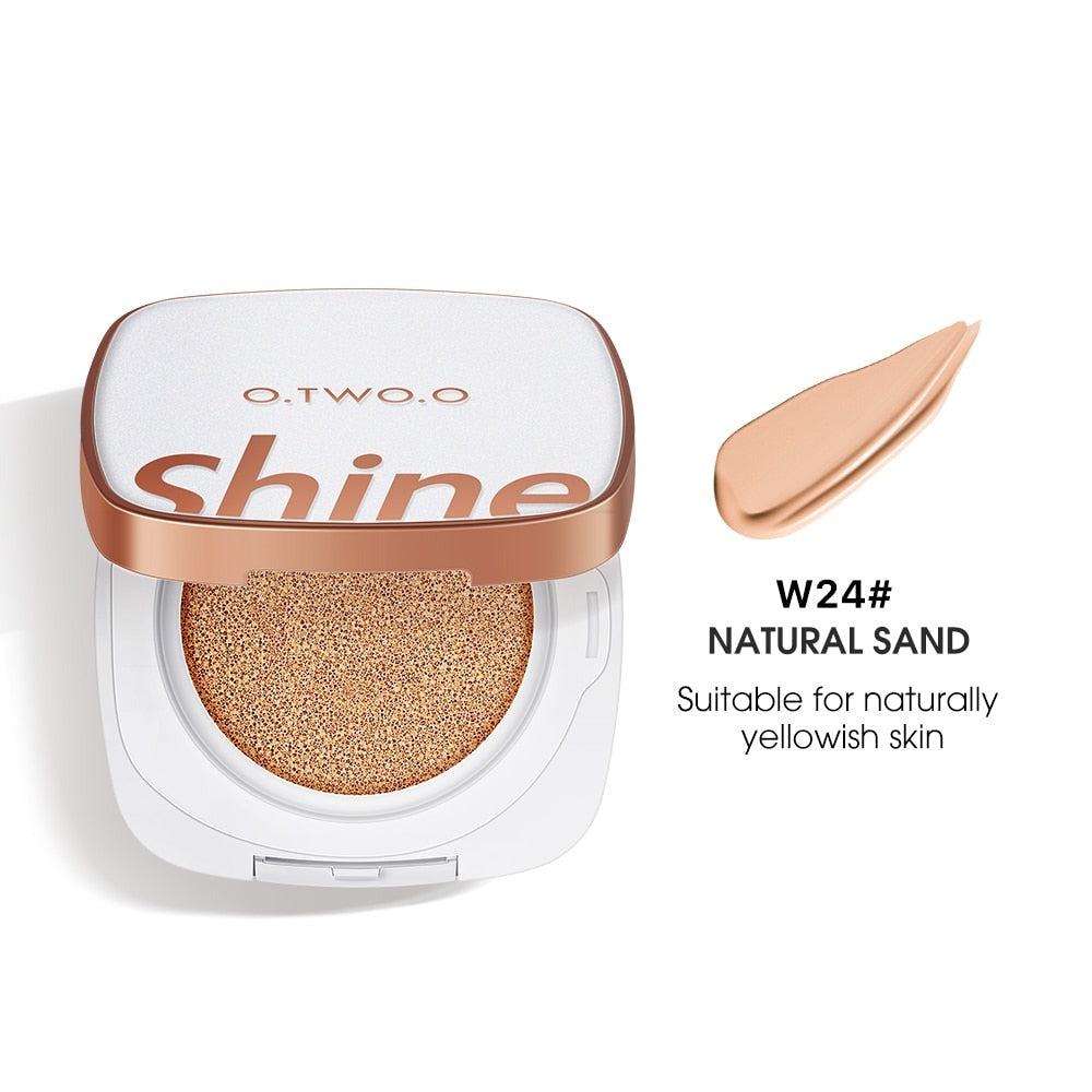 BB Cream Air Cushion CC Cream Concealer Brighten Makeup Base Long Lasting Foundation Cushion Compact With Makeup Puff